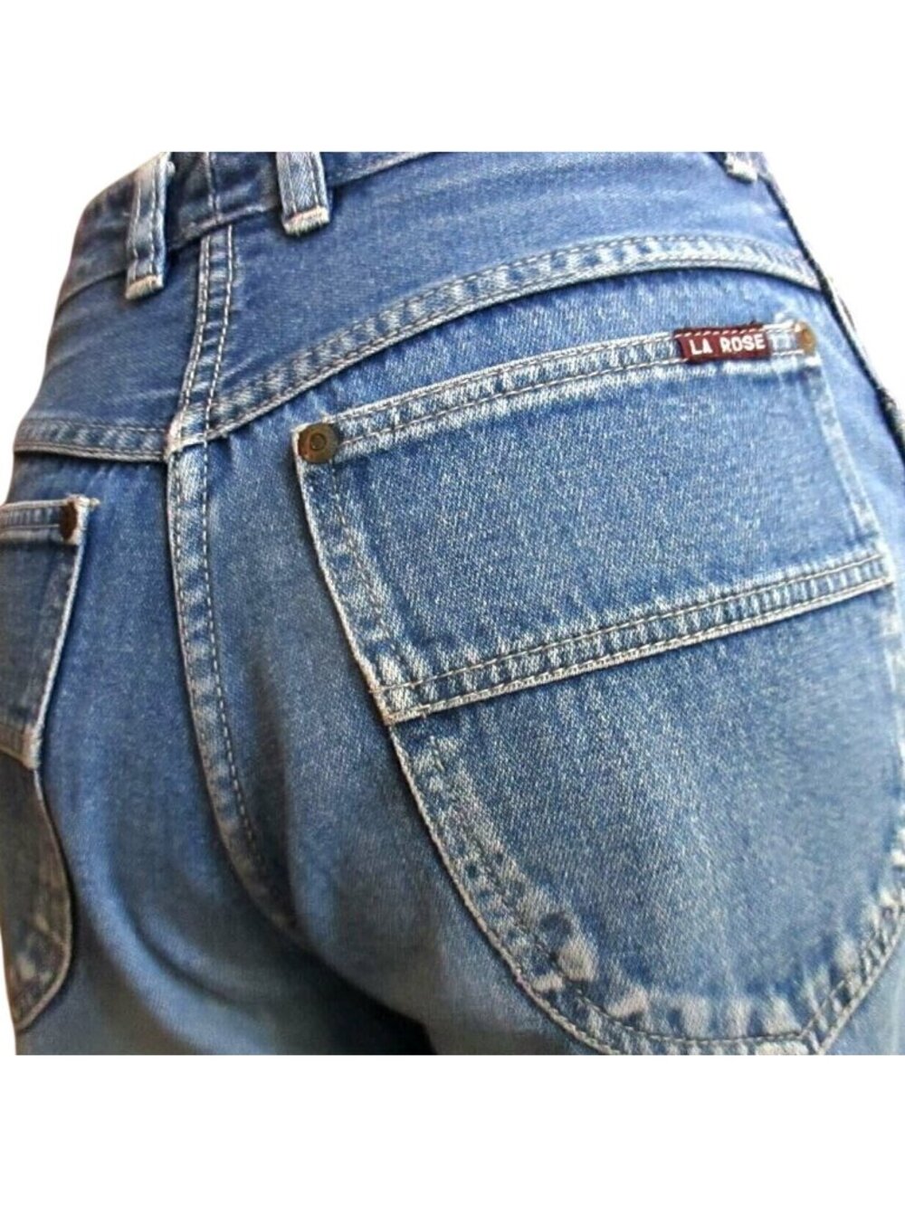 Carrot Top Preppy True Vintage 1980's Jeans 26x32 9/10 High Rise Womens Faded